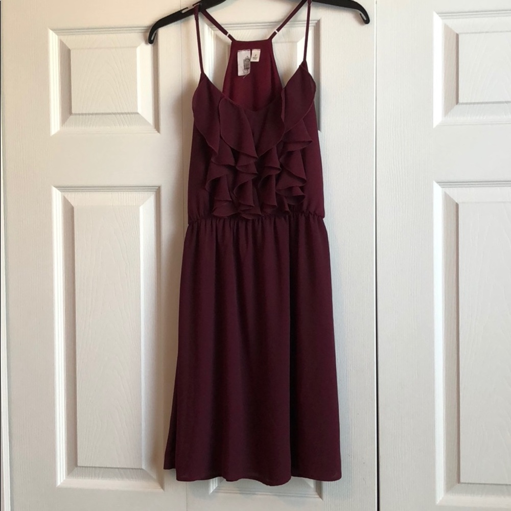 Not for Sale Francesca’s Dress in Burgundy